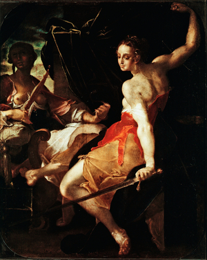 Allegory of Justice and Prudence, c.1599-1600 (painting)