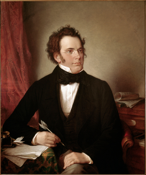 Portrait of Franz Peter Schubert, 1875 (painting)