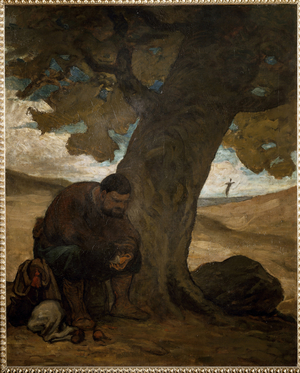 Sancho Panza, 19th century (oil on canvas)