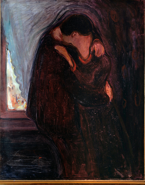 The Kiss, 1897 (oil on canvas)