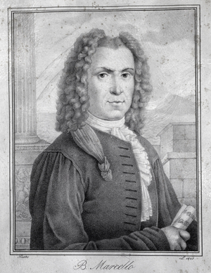 Portrait of Benedetto Marcello (engraving)