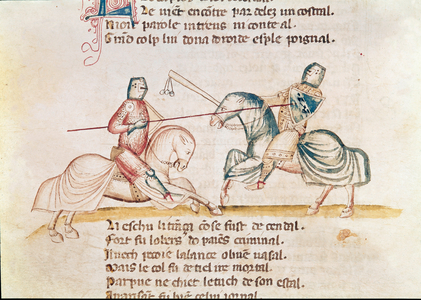 Entry to Spain (Miniature, 1300-1350)