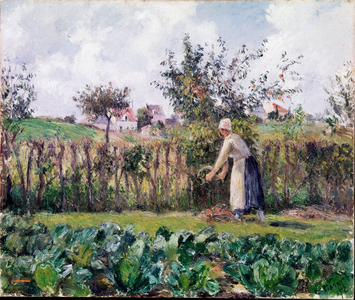 In the garden, 1878 (oil on canvas)