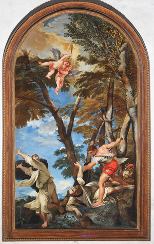 Martyrdom of St Peter Martyr (oil on canvas)