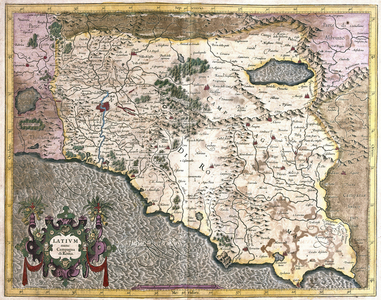 Lazio, Italy  (engraving, 1596)
