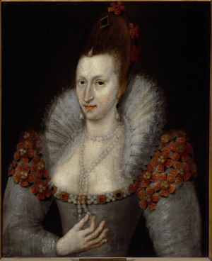 Portrait of Anne of Denmark (Painting, 1600-1610)