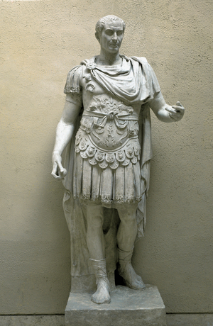 Jules Cesar (Giulio Cesare) (100-44 BC) Sculpture - Museo della Civilta romana, Rome