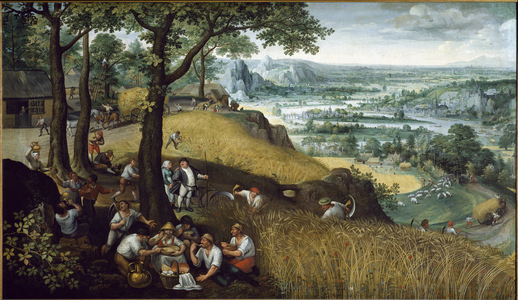Summer Landscape(oil on canvas, 1585)