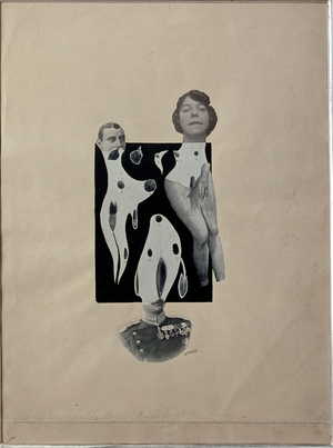 Venus to the King's Bath, 1920 (collage)