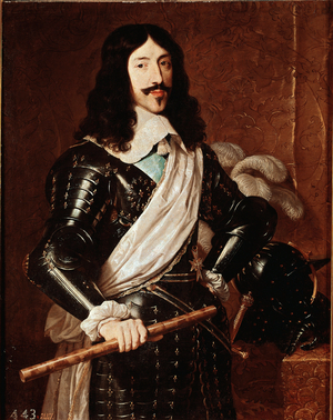 King of France Louis XIII, 17th century (painting)