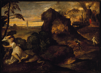 Orpheus and Eurydice, 16th century (Painting)