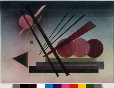 Suspended force, 1928 (Watercolour)