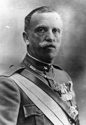 Victor Emmanuel III (b/w photo)