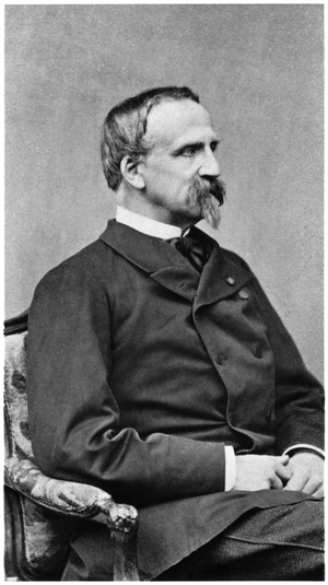 Henri d'Orleans (1822-97) Duke of Aumale (b/w photo)