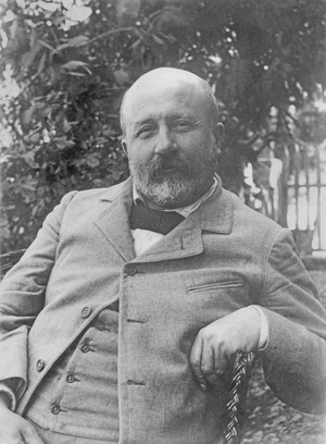 Portrait of Gaston Maspero (1846-1916) c. 1880 (b/w photo)