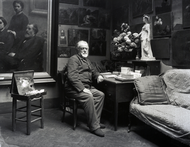 Henri Fantin-Latour (1836-1904) (b/w photo)
