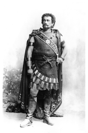 Luc Albert Saleza (1865-1916) (b/w photo)