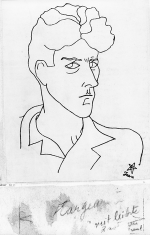 Self Portrait (pen & ink on paper)