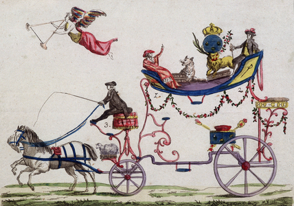 The departure of the three orders for Versailles in March 1789