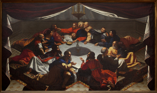 The last. Anonymous painting, oil on canvas - Art francais (?) , 17th century - Musee des beaux arts de Nantes