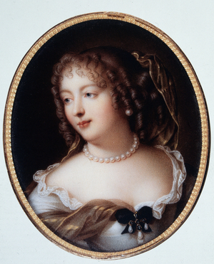 Portrait of Marie de Rabutin-Chantal (Rabutin Chantal), Marquise of Sevigne known as Madame de Sevigne (1626-1696).