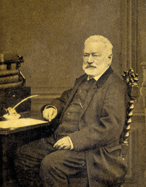 Portrait of Victor Hugo in 1872.