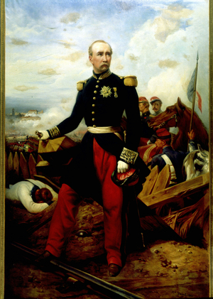 Portrait of Mac Mahon by Horace Vernet, 1860.