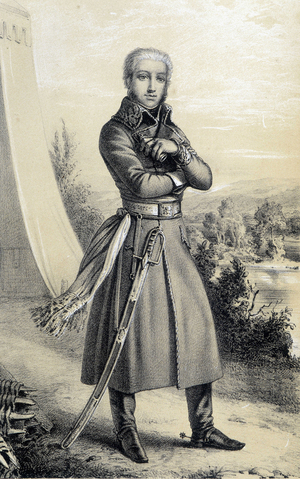 Moreau - in “” Galerie historique de la Revolution francaise”” by Albert Maurin, 1843