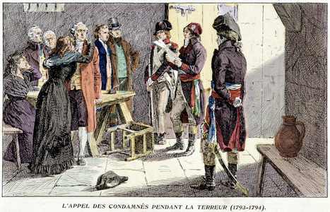 Appeal of Convicts during the Terror (1793-1794), 19th century image.