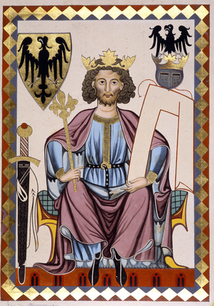 Wenceslas IV (Wenceslas, 1361-1419), German Roman Emperor - German image of the 13th century