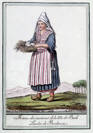 Woman of the Landes, Bordeaux