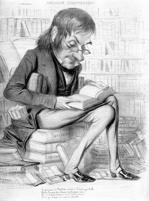 Portrait of Charles Nodier, c.1840 (illustration)
