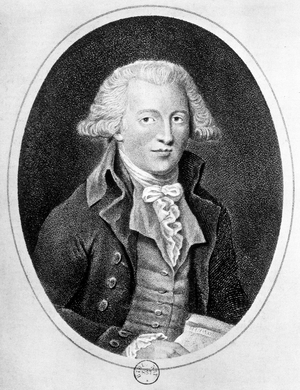 Portrait of Samuel Hearne (1745-1792), English explorer.