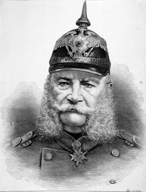 Portrait of William Friederich Ludwig 1st, King of Prussia and Emperor of Germany (1797-1888).