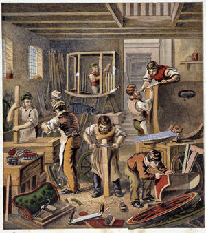 The cart in the "Store of Little Children", ed Hachette, sd around 1900