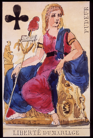 Modesty: “” Freedom of Marriage”” - Revolutionary Play Card