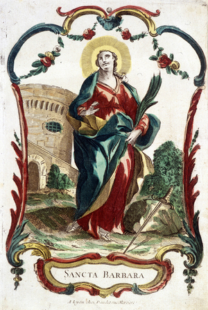 Holy Beard, 19th century (Epinal print)