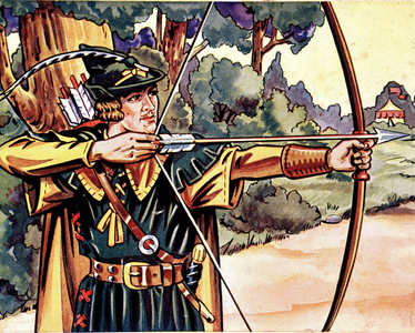 Robin des Bois - in “Les aventures de Robin des Bois”, coll. Buret, D.R.