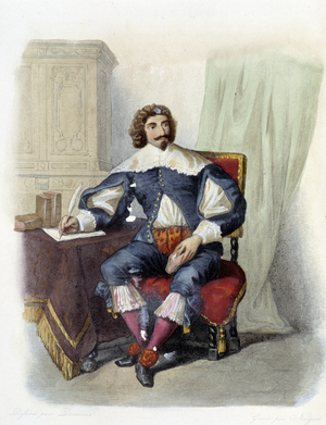 Jean Louis Guez de Balzac (1597-1654), written in “” Le Plutarque francais””, by Mennechet, Paris, 1844-47
