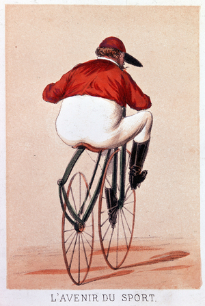 The Future of Sport. Lithography by Darlinghe after Gosthiaux, 1869
