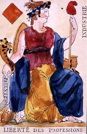 Freedom of Professions - Revolutionary Play Card