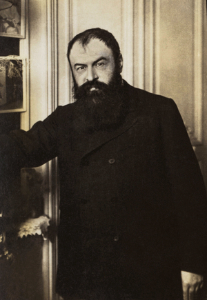 Portrait of Tristan Bernard (1866-1947), French writer.