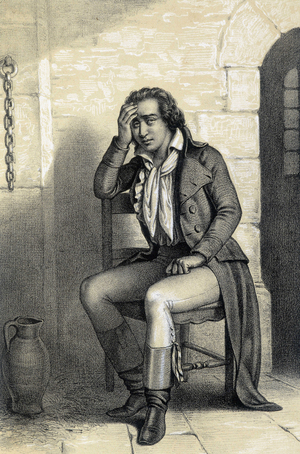 Fabre d'Eglantine - in “Galerie historique de la Revolution francaise”” by Albert Maurin, 1843
