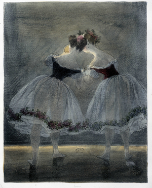 Dancers of Gavarni - 19th century