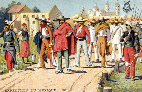 Expedition to Mexico: took Puebla by the French on March 17, 1861.