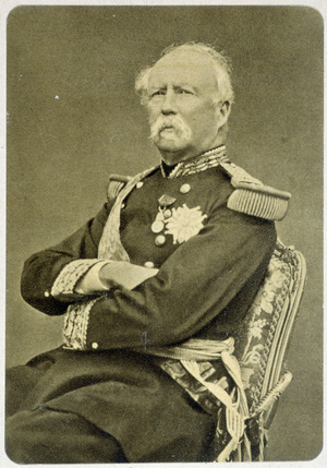 Portrait of Mac Mahon between 1865 and 1875.