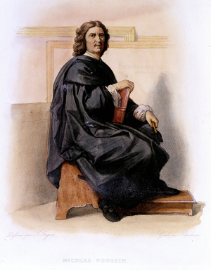 Nicolas Poussin (1594-1665) in Ed. Mennechet, “” Le Plutarque francais””, 1844-1847