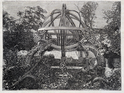 Bronze instruments of the Pekin Observatory - in “” The World Tour””, 1st week 1876