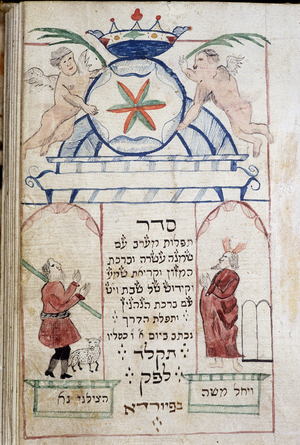 Shema, Evening Prayer (w/c on paper)