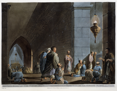 Tomb of the Virgin Mary. In “” Views in Egypt”, 1802.